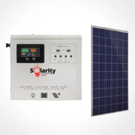 Hyundai 300W Half-Cell Monofacial Solar Panel (Black) 1