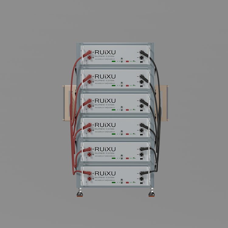 RUiXU Battery Optional Installation Method - Bracket Rack 4