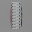 RUiXU Battery Optional Installation Method - Bracket Rack