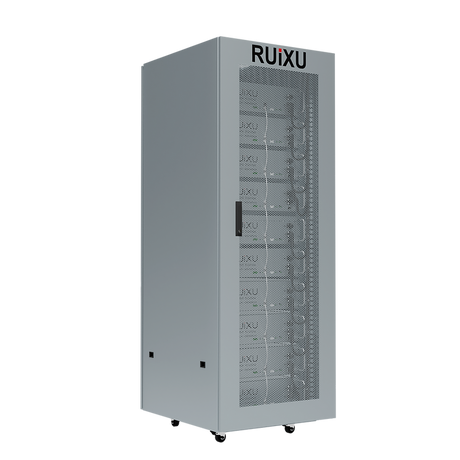 RUIXU 10 Slot Battery Cabinet | Solar Sovereign
