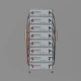 RUiXU Battery Optional Installation Method - Bracket Rack 6