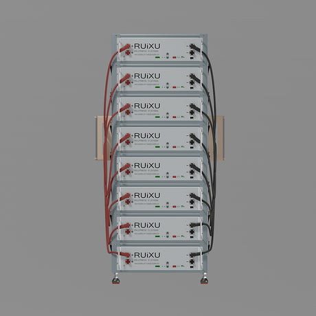 RUiXU Battery Optional Installation Method - Bracket Rack 6