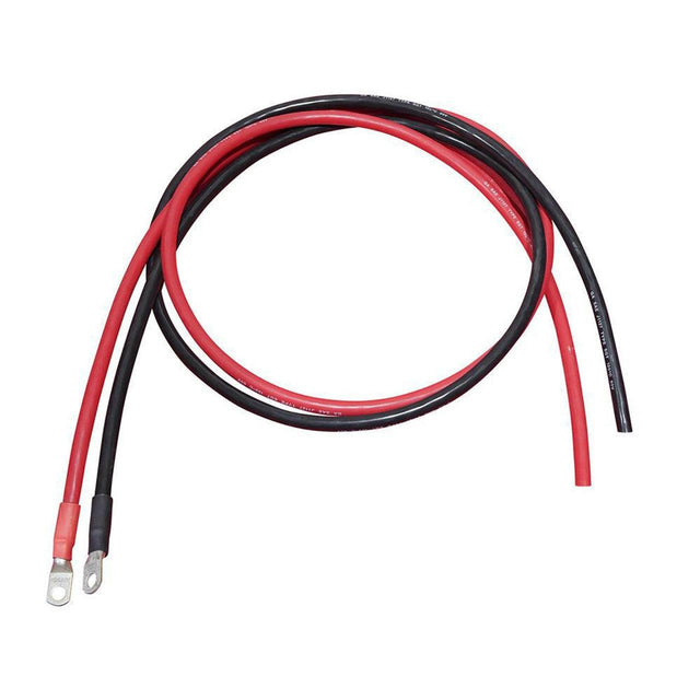 72in 4 AWG Battery to Inverter Cables | Black and Red