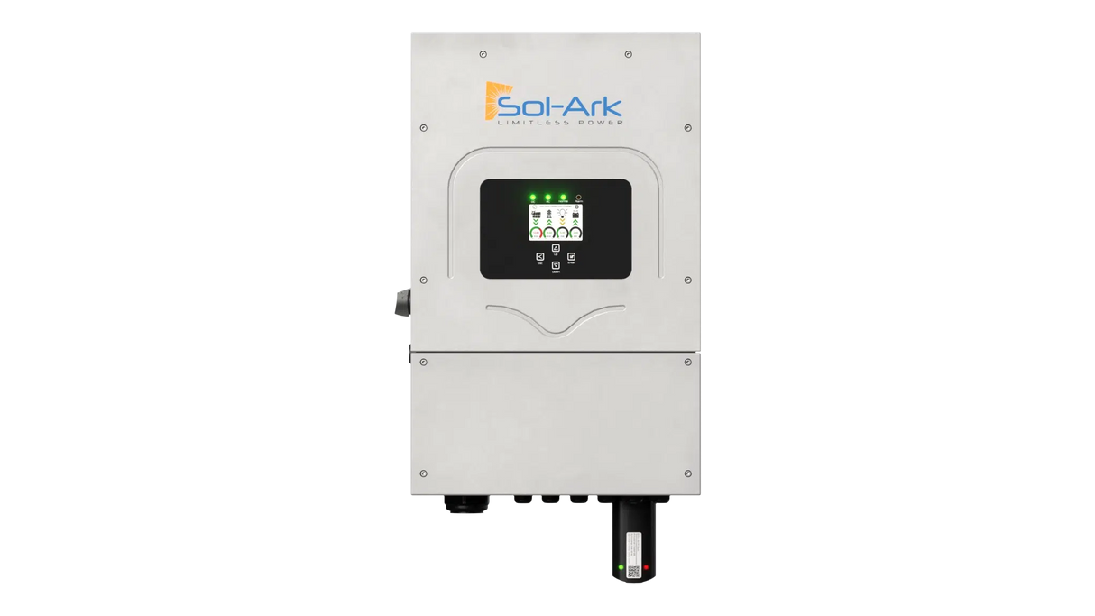 Sol-Ark |  8K 120/240/208V 48V All-In-One Hybrid Inverter - 5 year warranty
