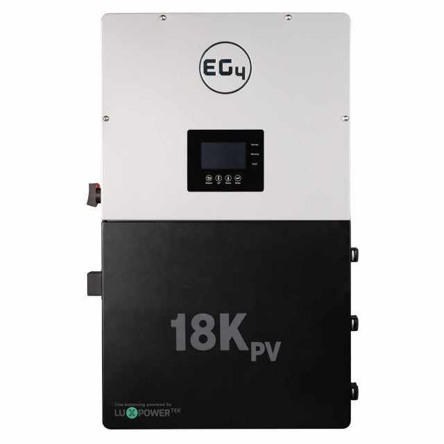 EG4 WallMount Indoor Battery 280AH | 51.2V | 14.3kWh & EG4-18kPV 18000W PV Input | 12000W Output [BNDL-E0011]