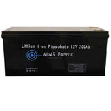 AIMS Power | LiFePO4 12 volt 200 AH Lithium Battery - Bluetooth-Solar Sovereign