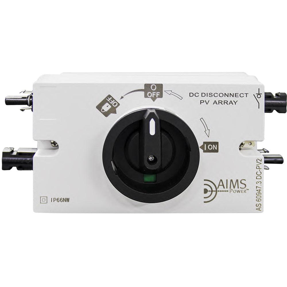 AIMS Power | Solar DC Disconnect Switch Single Input/Output at 32A-Solar Sovereign