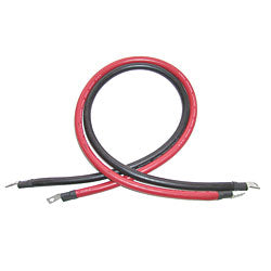 AIMS Power Inverter & Battery Cable #4 AWG 2 ft Set 1