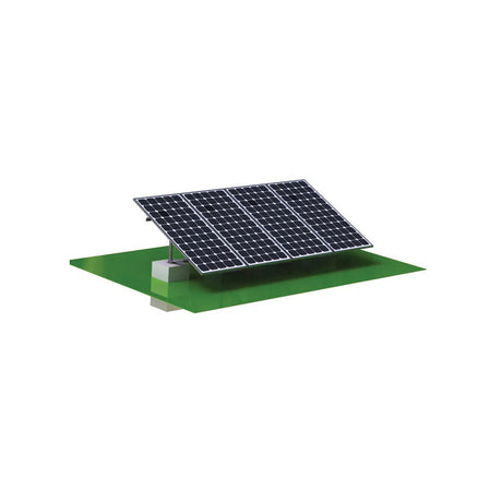 EG4 BrightMount Solar Panel Ground Mount Rack Kit