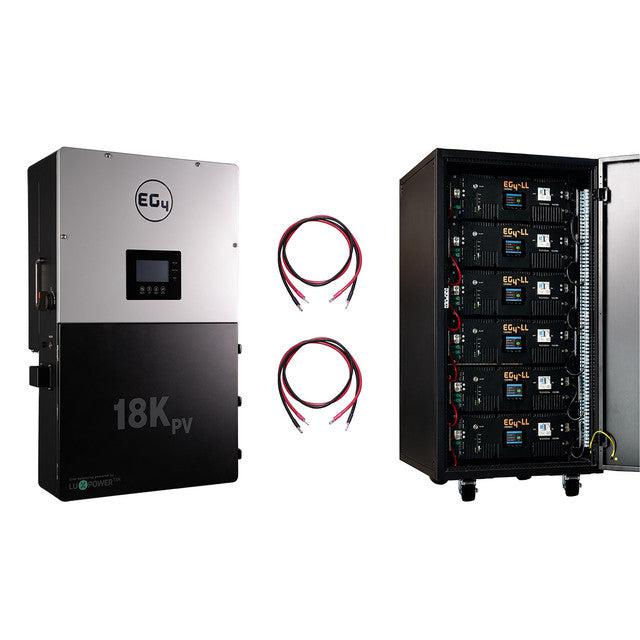EG4 18KPV Hybrid Inverter System Bundle - 30.72kWH