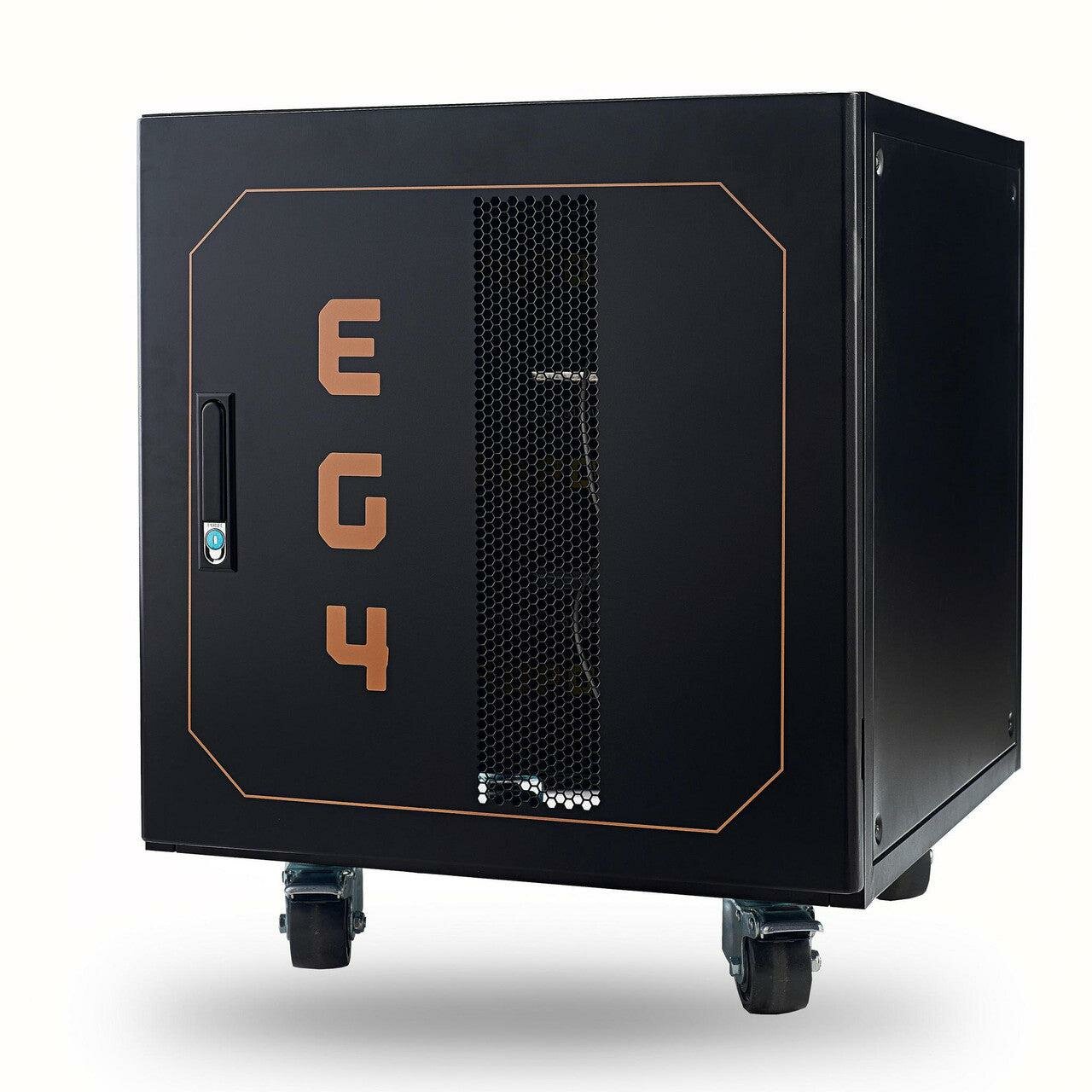 EG4 | EG4 Enclosed Battery Rack | 3 Slot | Wheels Included
