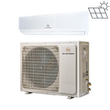 EG4 | Hybrid AC/DC Solar Mini Split Air Conditioner Heat Pump | 12000 BTU | Direct Solar Input