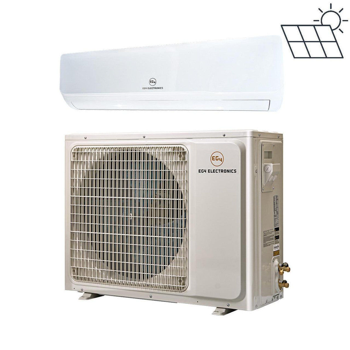 EG4 Hybrid AC/DC Solar Mini Split Air Conditioner Heat Pump 24000 BTU 1