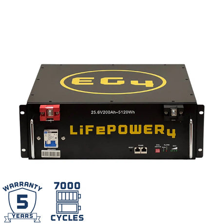 EG4 LifePower4 Lithium Battery 24V 200AH | Solar Sovereign 2