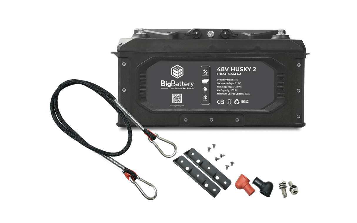 Big Battery 48V 3X HUSKY 2 6K LUXPower Inverter Kit | Solar 2