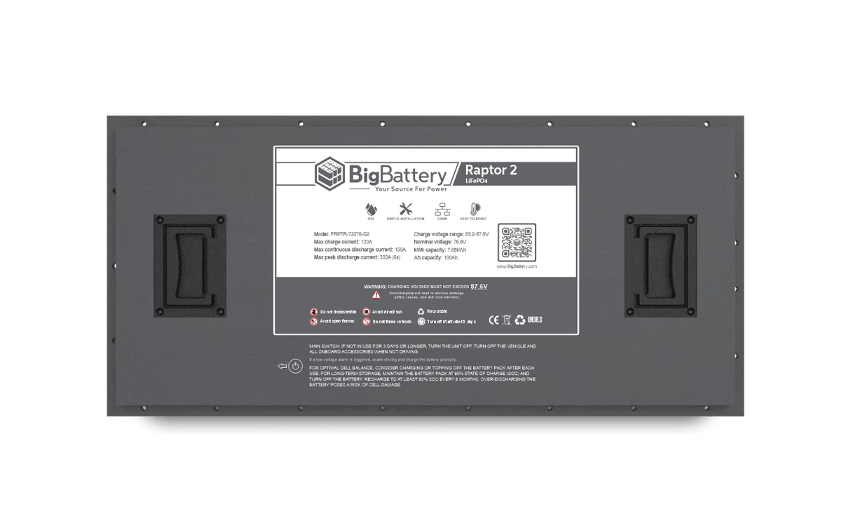Big Battery 72V RAPTOR 2  4