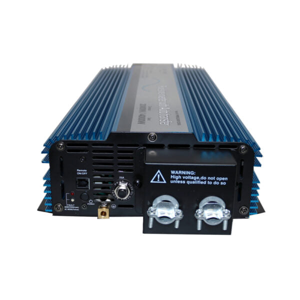 AIMS Power 2000 Pure Sine Inverter with Transfer Switch  2