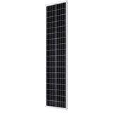 Rich Solar | MEGA 100 SLIM | 100 Watt Monocrystalline Solar Panel | Best 12V Slim Panel for VAN RVs and Off-Grid | 25-Year Output Warranty
