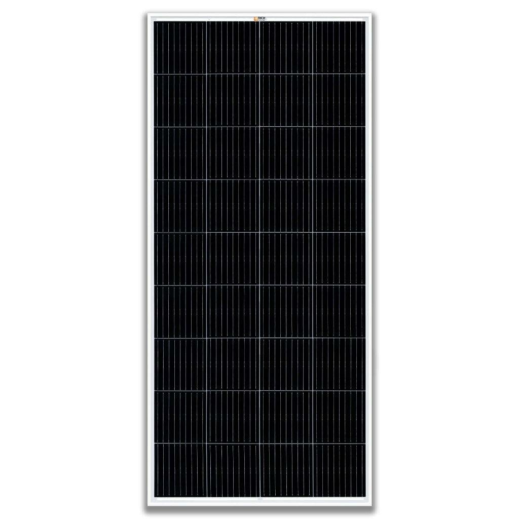 Rich Solar | MEGA 200 Watt Monocrystalline Solar Panel | Best 12V Panel for RVs and Off-Grid | 25-Year Output Warranty | UL Certified