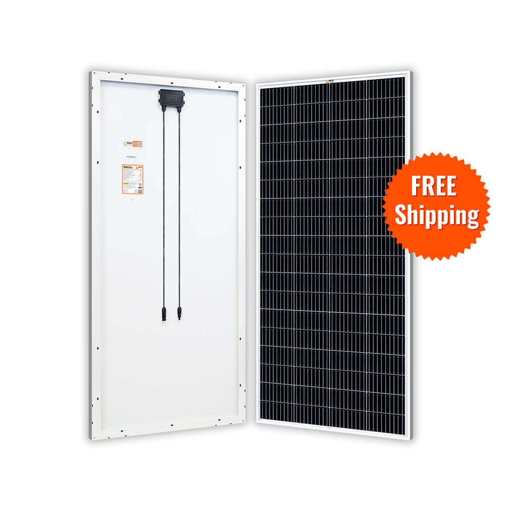 Rich Solar | MEGA 200 Watt Monocrystalline Solar Panel | Best 24V Panel for RVs and Off-Grid | 25-Year Output Warranty | UL Certified