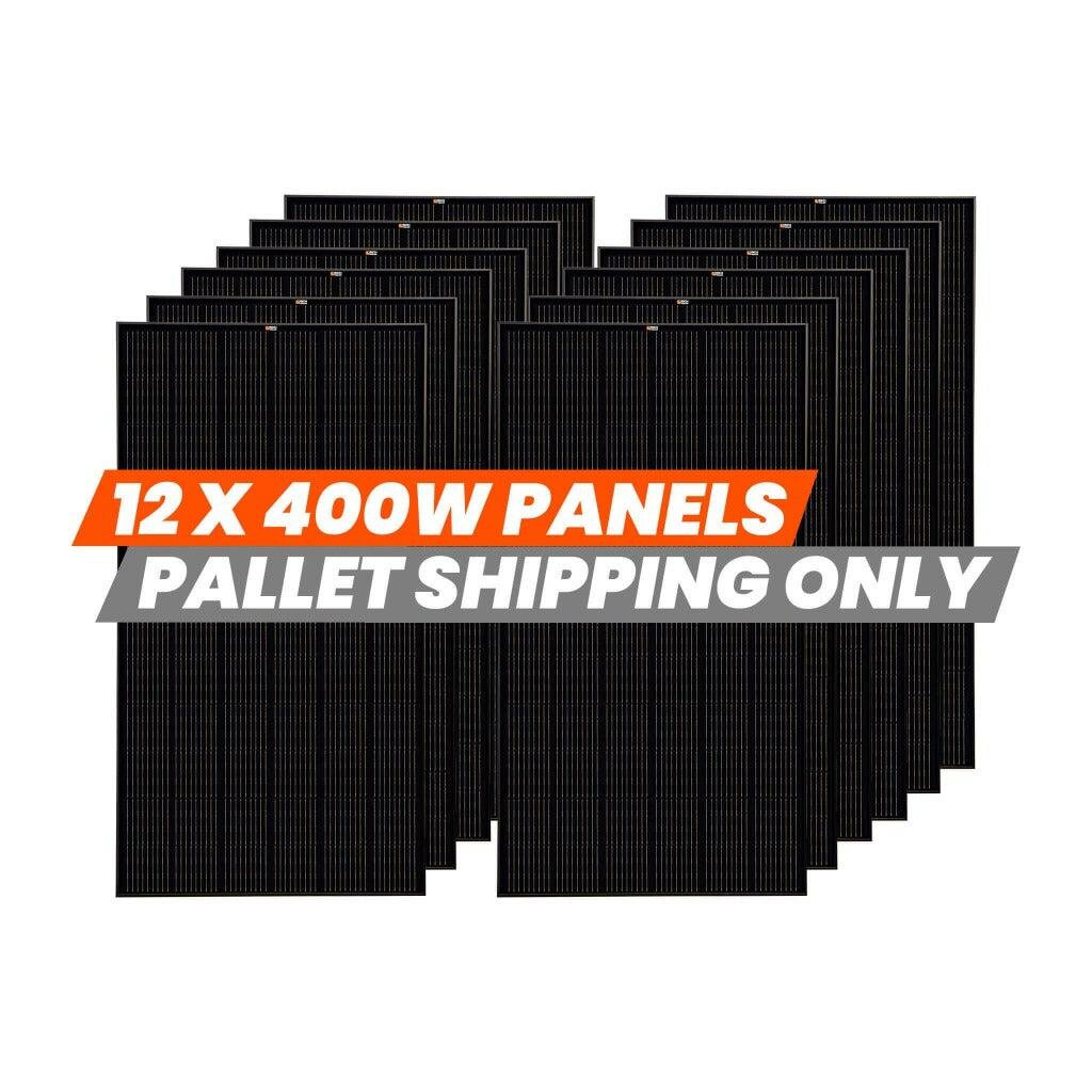 Rich Solar | MEGA 400 Watt Monocrystalline Solar Panel | High Efficiency | Best Panel for On-Grid and Off-Grid | 25-Year Power Output Warranty | UL 61730 / UL 61215 Certified