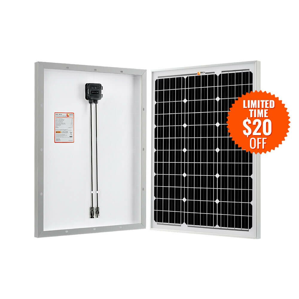 Rich Solar | MEGA 50 Watt Solar Panel