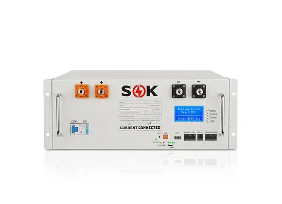 SOK Battery | Server Rack Battery | 100Ah 48V | User-Serviceable Rack Mount Battery