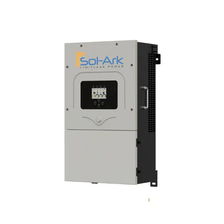 Sol-Ark | 12K 120/240/208V 48V [All-In-One] Pre-Wired Hybrid Solar Inverter | 10-Year Warranty