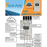 Sol-Ark | 12K 120/240/208V 48V [All-In-One] Pre-Wired Hybrid Solar Inverter | 10-Year Warranty