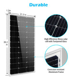 Sungold Power | 100 WATT MONOCRYSTALLINE SOLAR PANEL 2PC