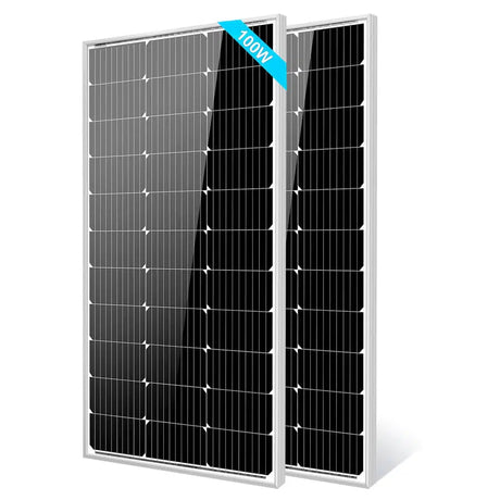Sungold Power | 100 WATT MONOCRYSTALLINE SOLAR PANEL 2PC