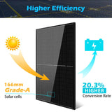Sungold Power | 370W MONO BLACK SOLAR PANEL 4PC