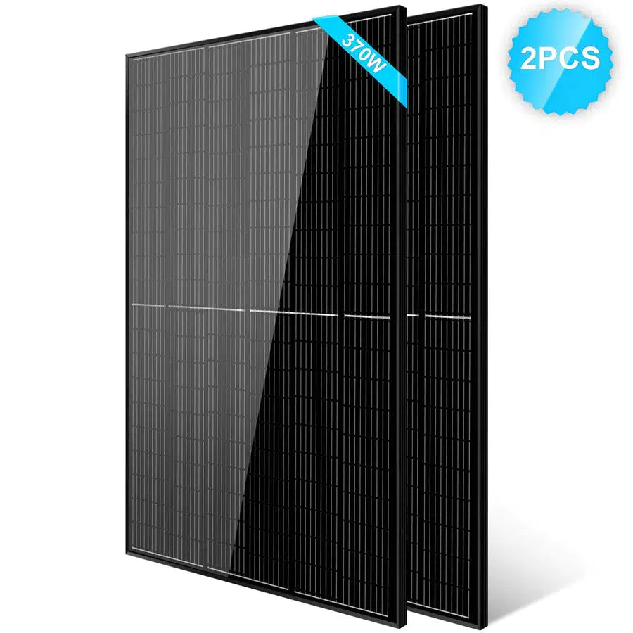 Sungold Power | 370W MONO BLACK SOLAR PANEL 4PC