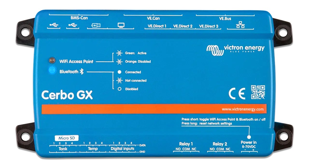 Victron | Cerbo GX | Panels and System Monitoring