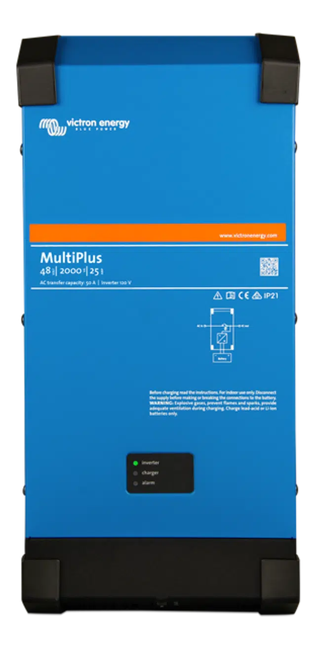 Victron | MultiPlus 48/2000 | 48v Input | 2000VA Output 120V | 25A Charger | Transfer Switch