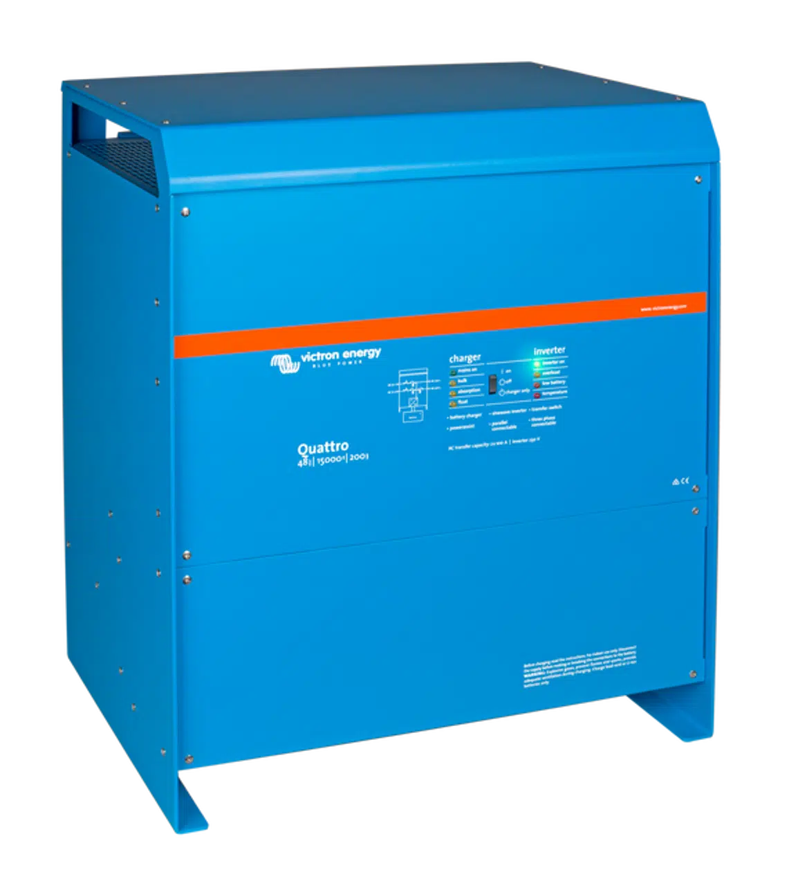 Victron | Quattro 48/15000 | 48V Input | 15000VA Output 230V | 200A Charger | Transfer Switch