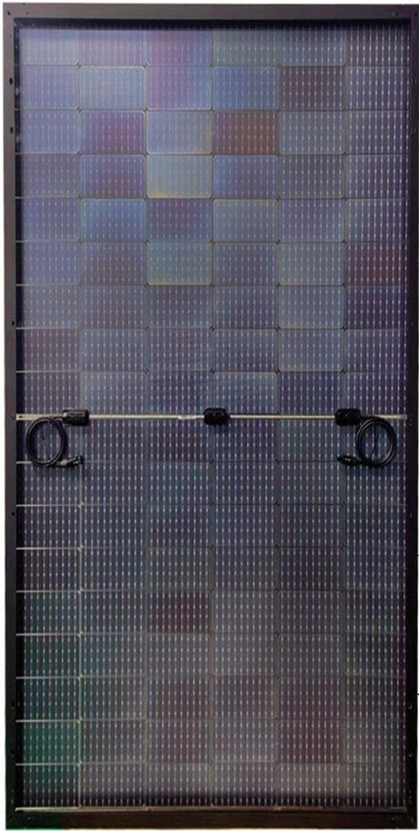 Aptos 440W Bifacial Solar Panels Black Up to 550W with Bifacial Gain | DNA-120-BF10-440W