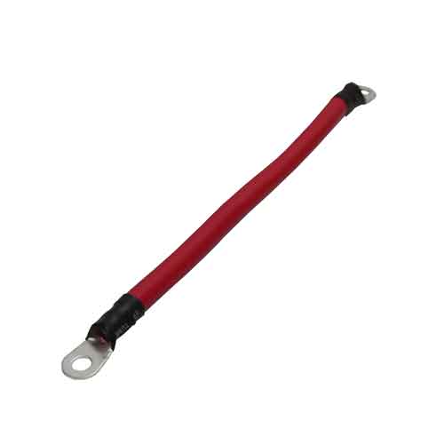 AIMS Power Cable 4/0 AWG 2FT Red Lugged