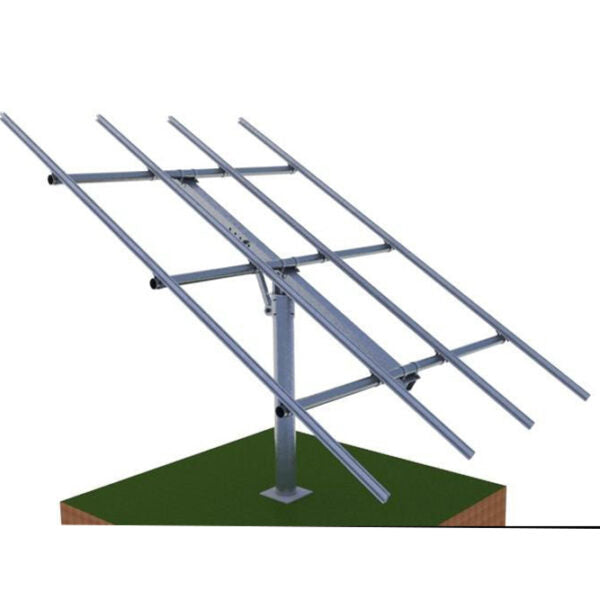 AIMS Power Single Pole Mount Rack for Heavy Duty PV Solar Panels 4