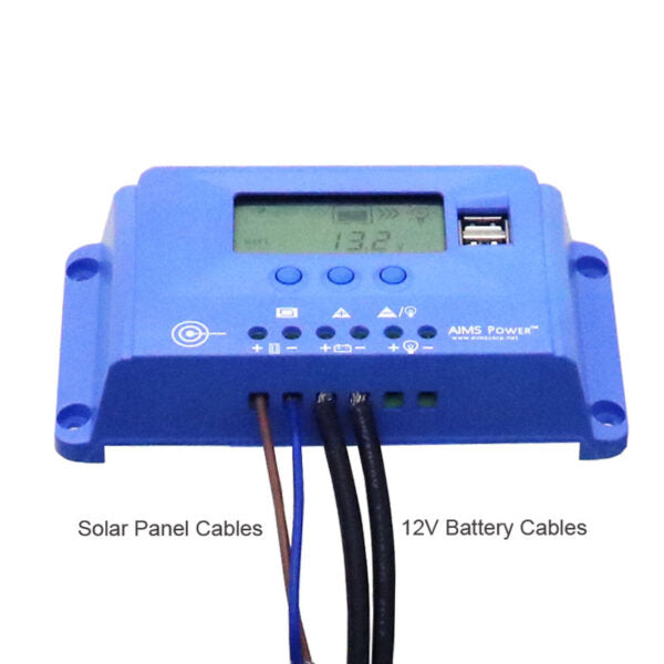AIMS Power 10 AMP Solar Charge Controller 5