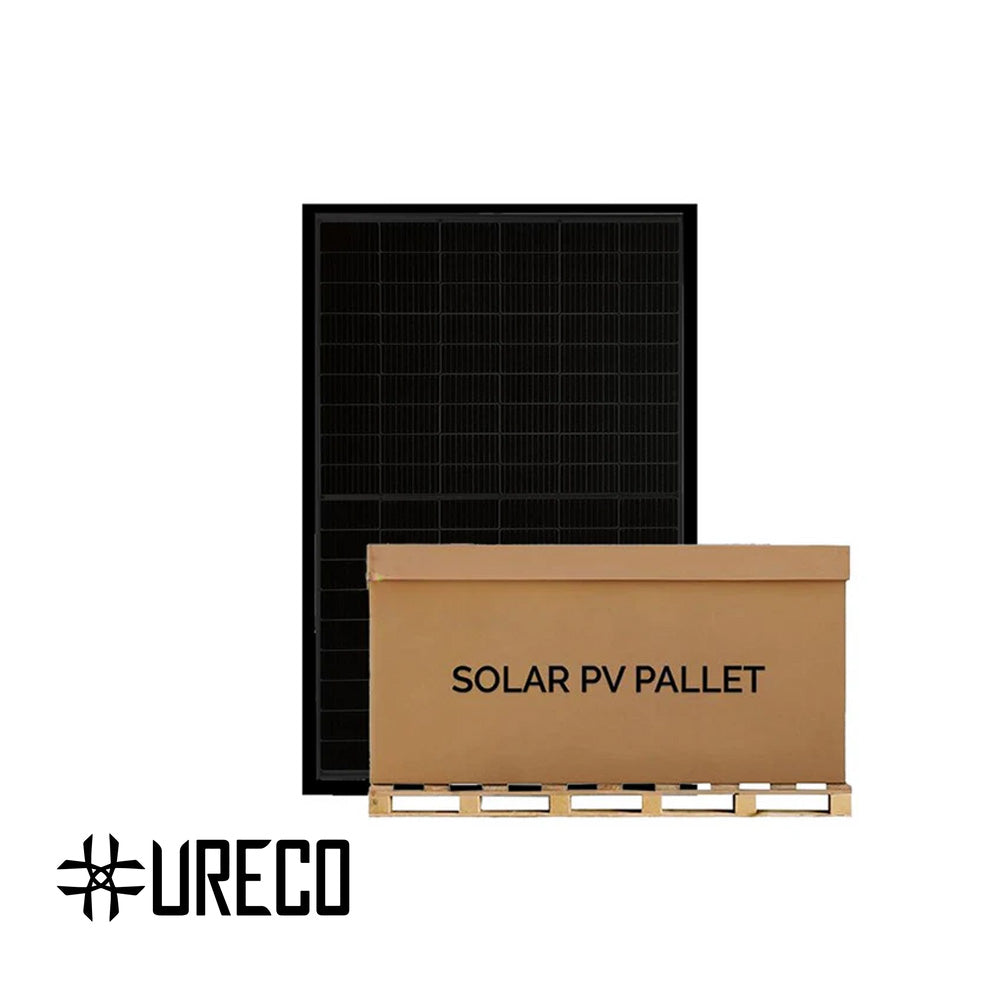 Full Pallet ( 31 ) - URE 400W 108 HC 1000V BLK/BLK Solar Panel | FBM400MFG-BB | 12.4kW Pallet